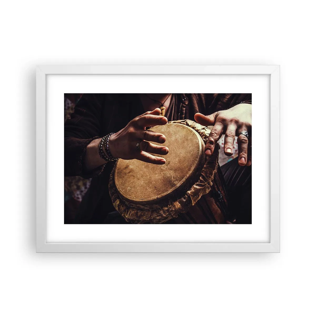 Poster în ramă albă - În ritmul inimii - 40x30 cm