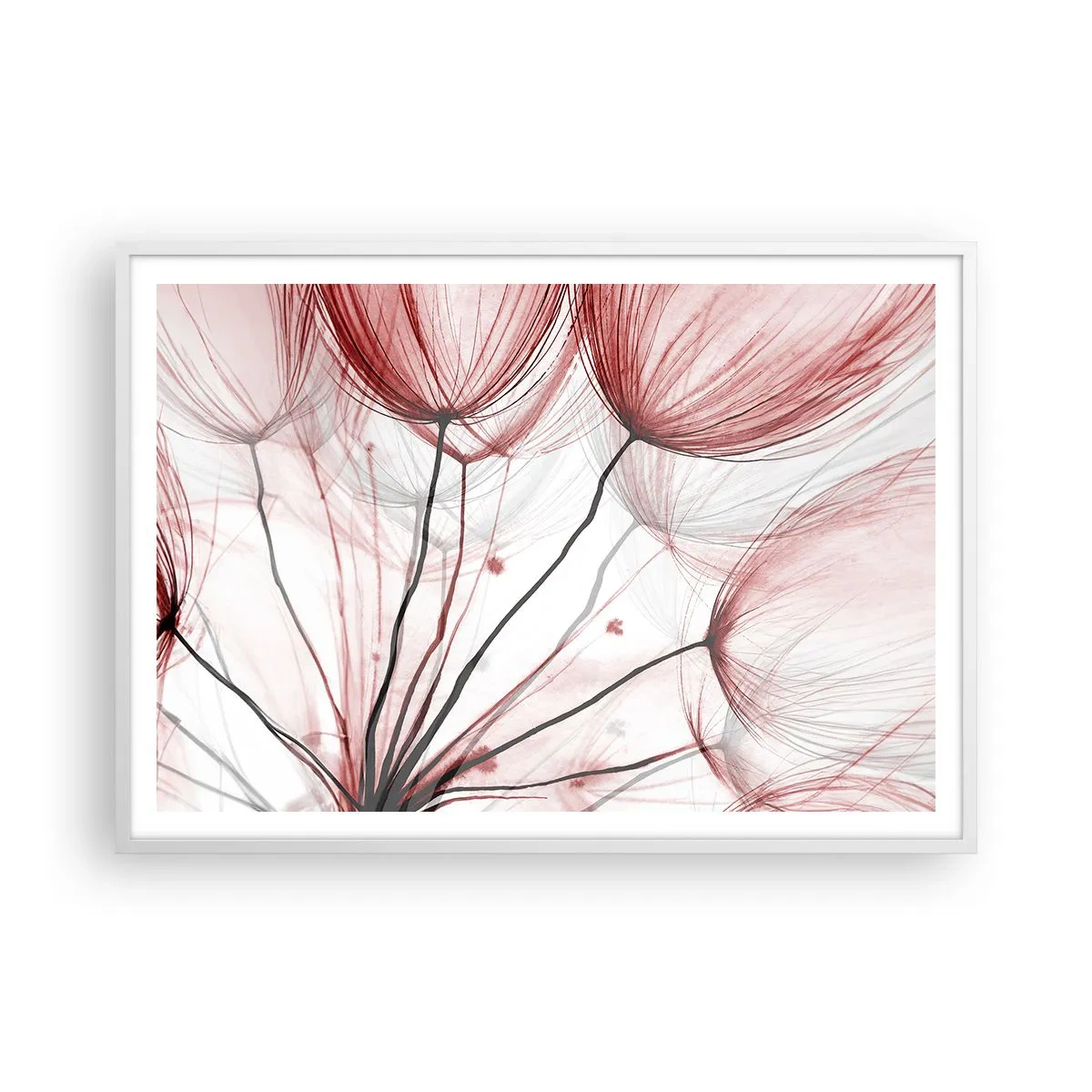 Poster în ramă albă - Înainte de plecare - 100x70 cm
