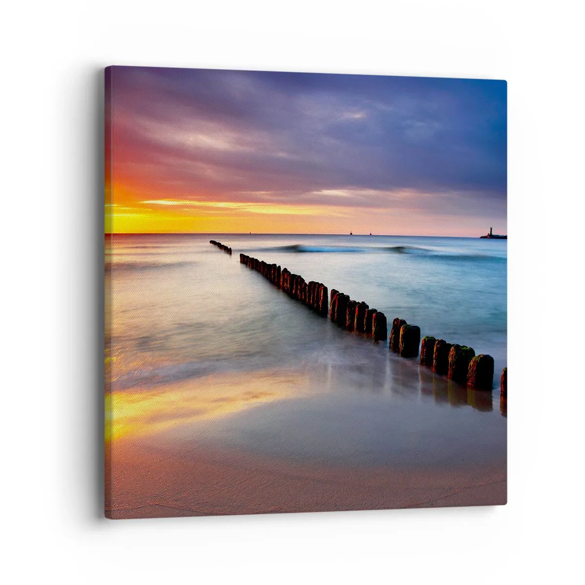 Tablou pe pânză - Ascultă tăcerea - 40x40 cm