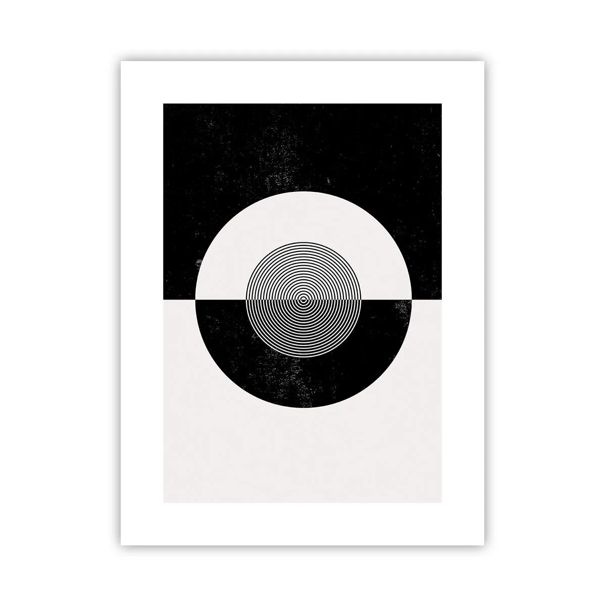 Poster - Armonie în alb și negru - 30x40 cm