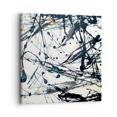 Tablou pe pânză - Abstracție expresionistă - 30x30 cm