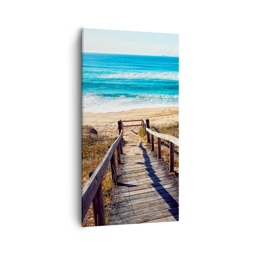 Tablou pe pânză - Aleargă! - 55x100 cm