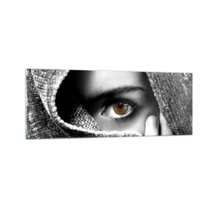 Tablou pe sticlă - Află secretul - 140x50 cm