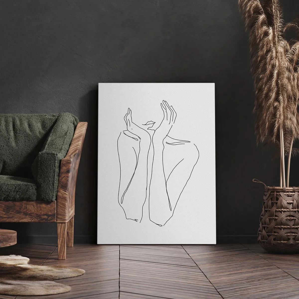 Tablou pe pânză - La ce visează fetele - 50x70 cm