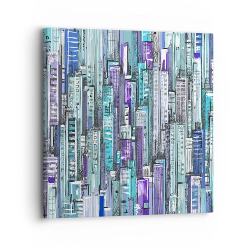 Tablou pe pânză - Albastru din cer - 30x30 cm