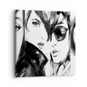 Tablou pe pânză - Frumusețe înmulțită - 40x40 cm