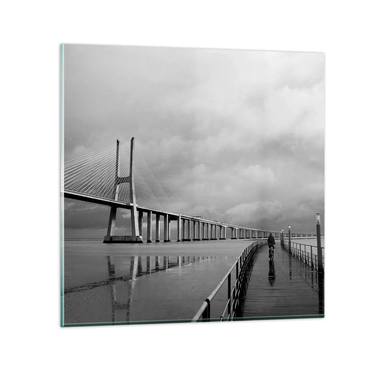 Tablou pe sticlă - Pentru fiecare ceva - 40x40 cm