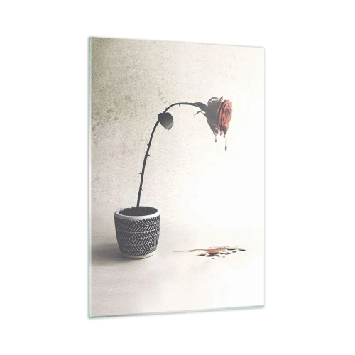 Tablou pe sticlă - Rosa dolorosa - 50x70 cm