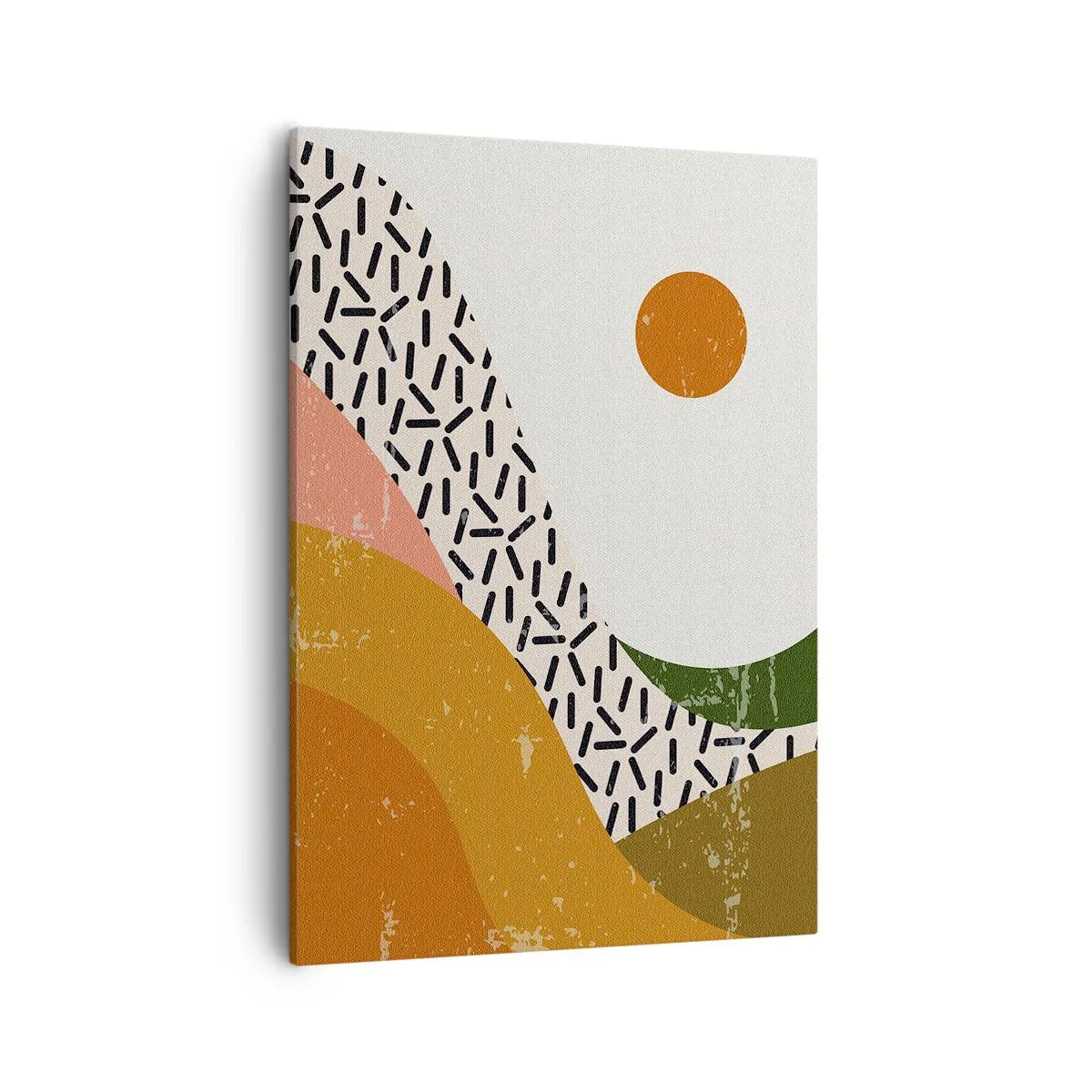 Tablou pe pânză - Abstracție solară - 50x70 cm