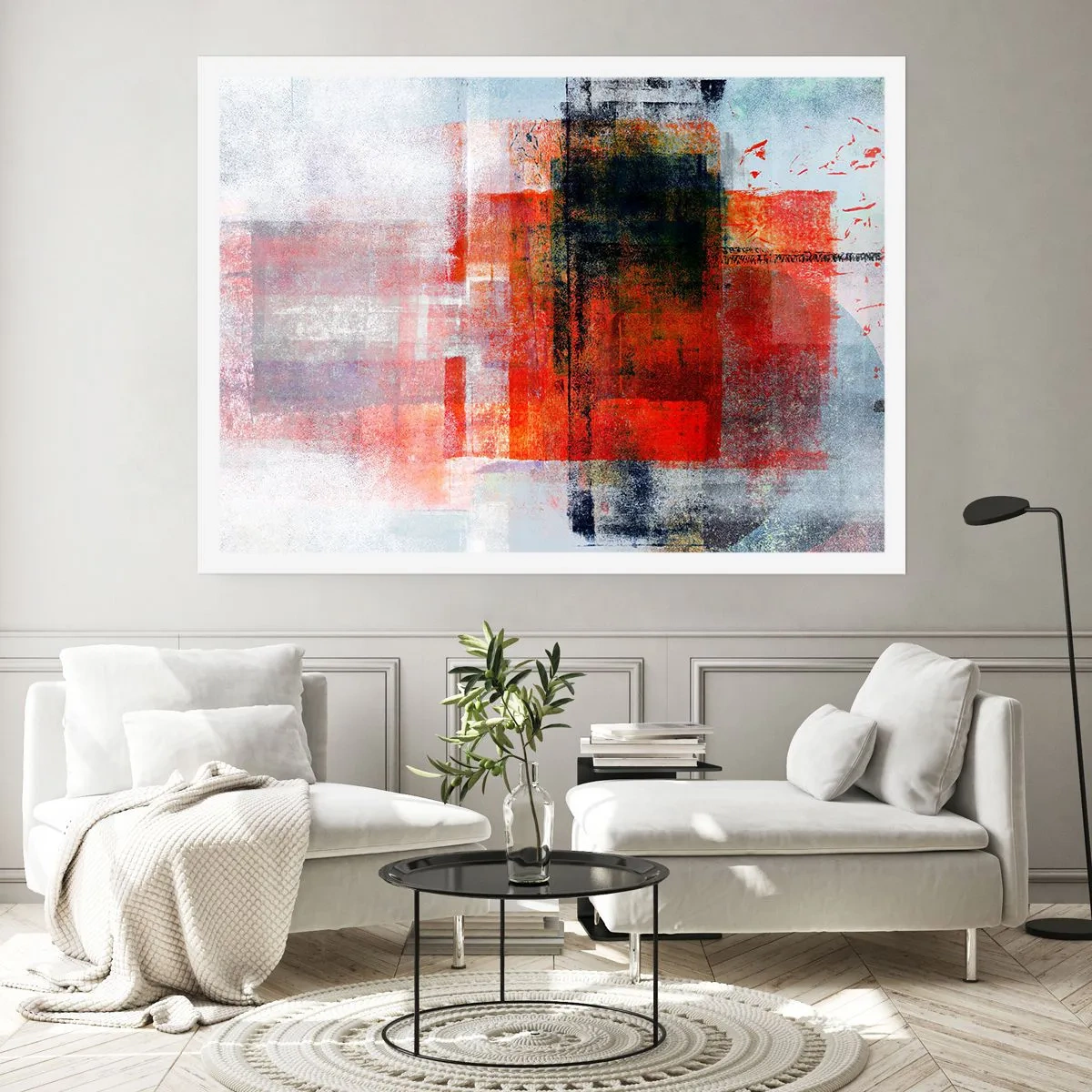 Poster - Compoziție înfocată - 70x50 cm