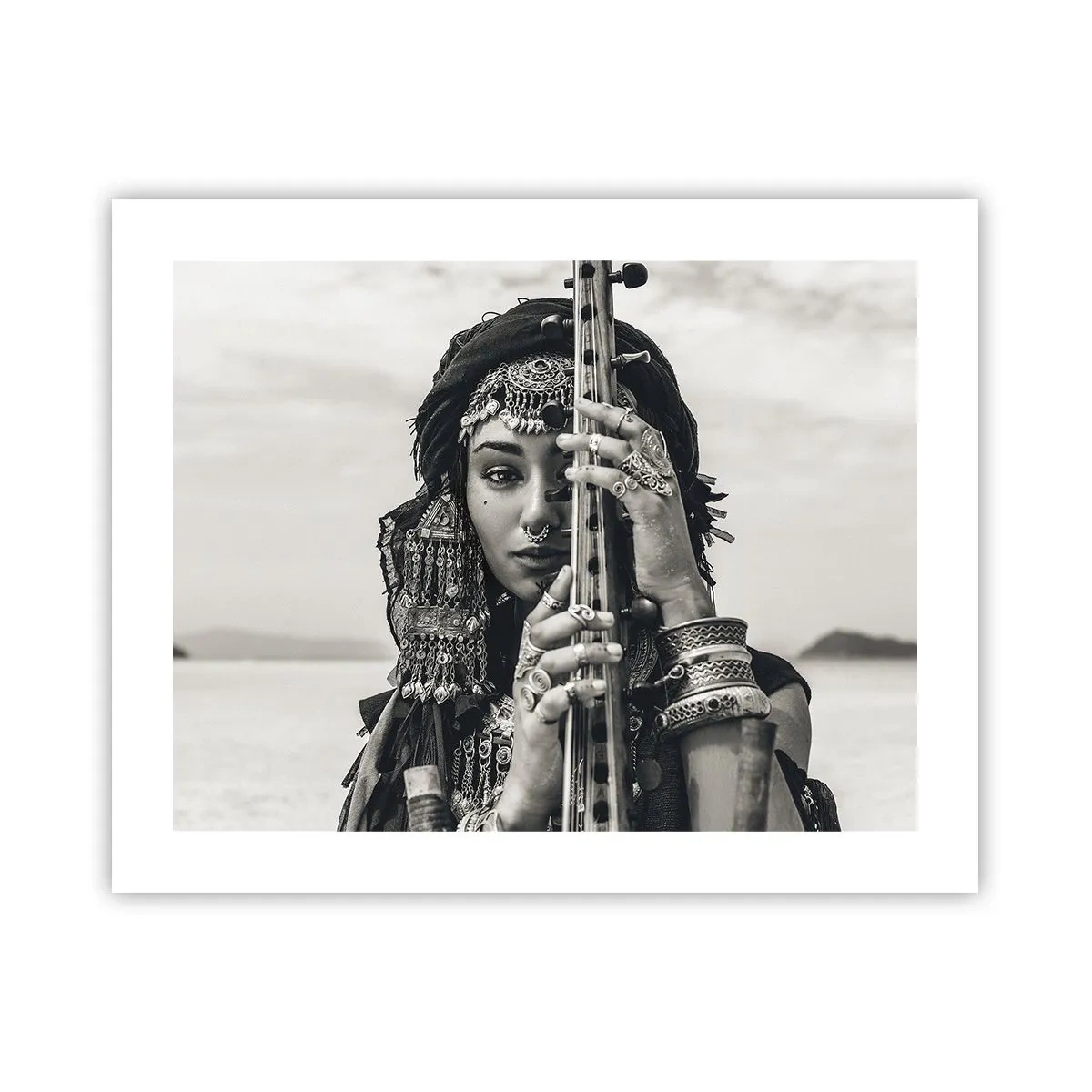 Poster - Muzica orientală în sine - 50x40 cm