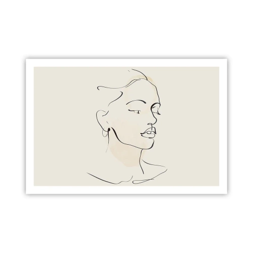 Poster - Cu o linie sigură - 91x61 cm