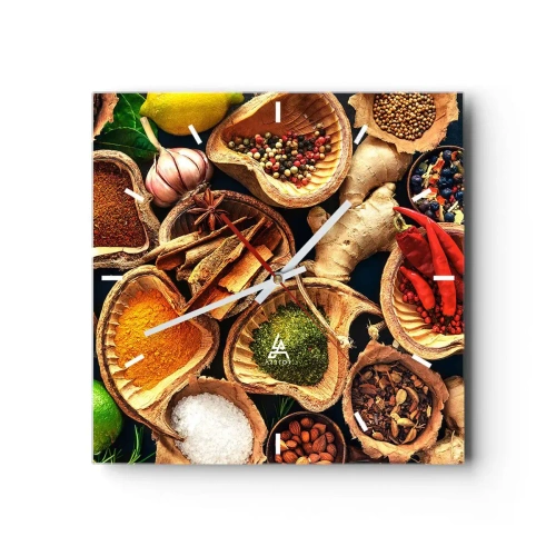 Ceas de perete - Ceas pe sticlă - Ia ce vrei - 30x30 cm