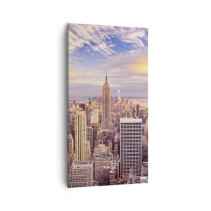 Tablou pe pânză - Ajungeți la nori înșiși - 55x100 cm