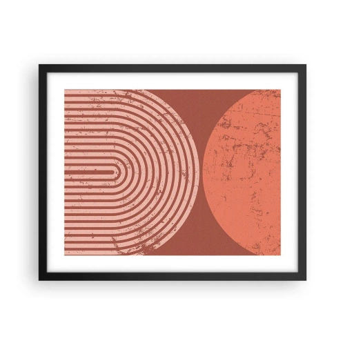 Poster în ramă neagră - Relație strânsă - 50x40 cm