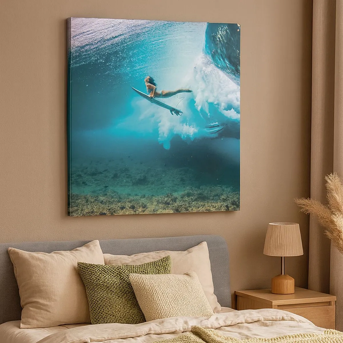 Tablou pe pânză - Lumea subacvatică - 30x30 cm