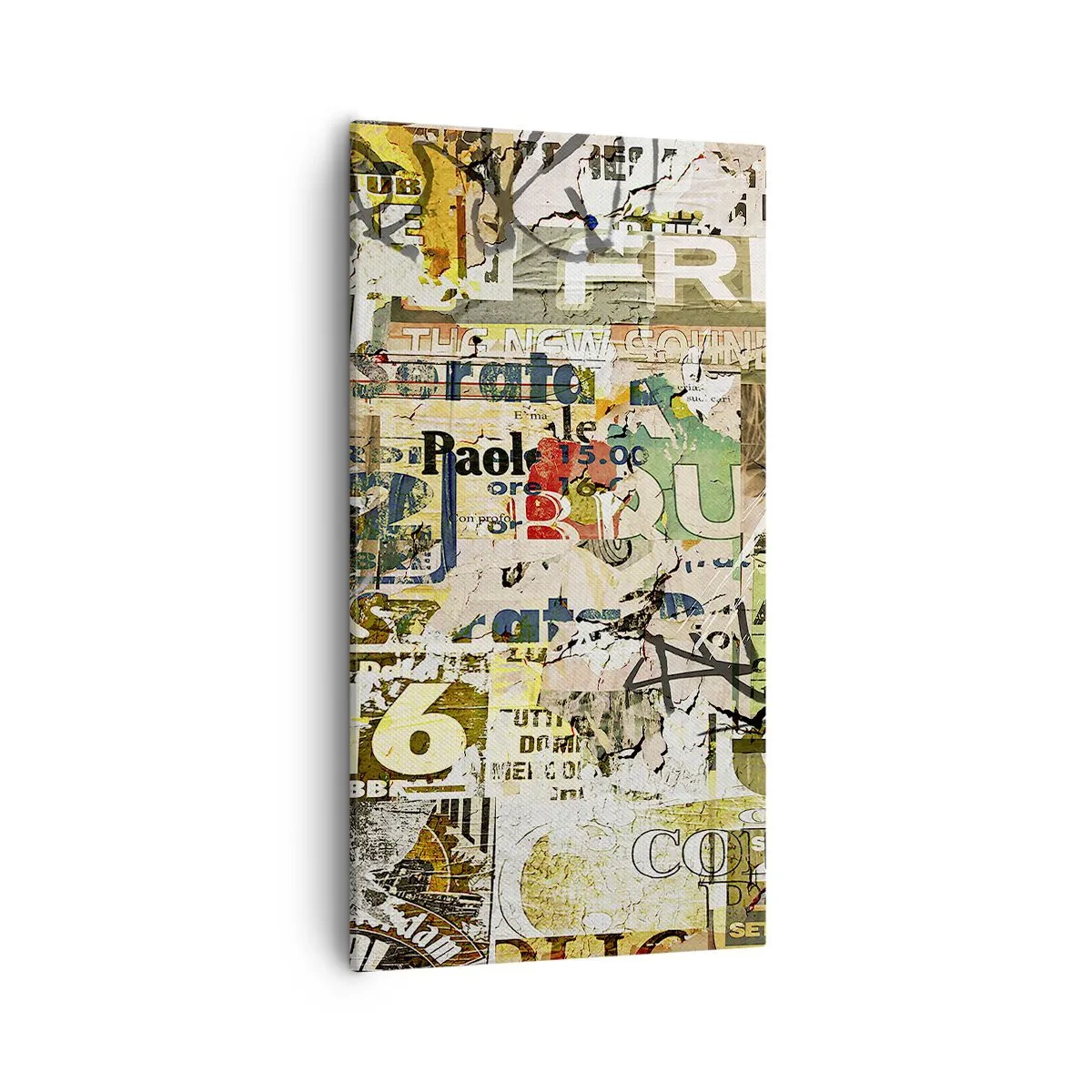 Tablou pe pânză - Oh, se întâmplă... - 55x100 cm