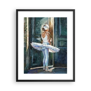 Poster în ramă neagră - Înainte de spectacol - 40x50 cm