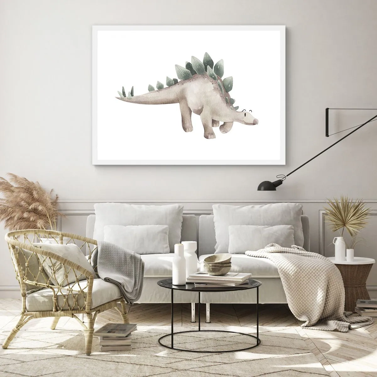 Poster în ramă albă - Prietenul tău - 100x70 cm