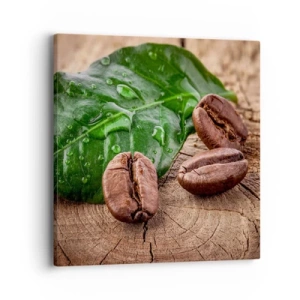 Tablou pe pânză - Cea mai adevărată și închisă la culoare - 40x40 cm