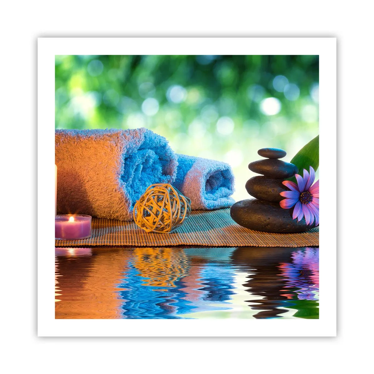 Poster - Timp pentru corp - 60x60 cm