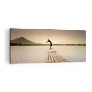 Tablou pe pânză - Înainte de odihnă - 100x40 cm