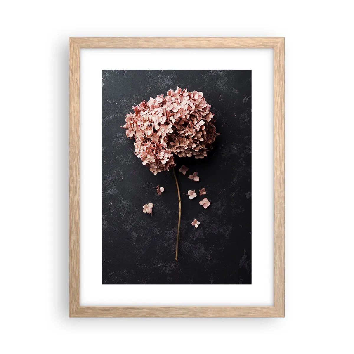 Poster în ramă de stejar deschis - Un semn cu adevărat romantic - 30x40 cm