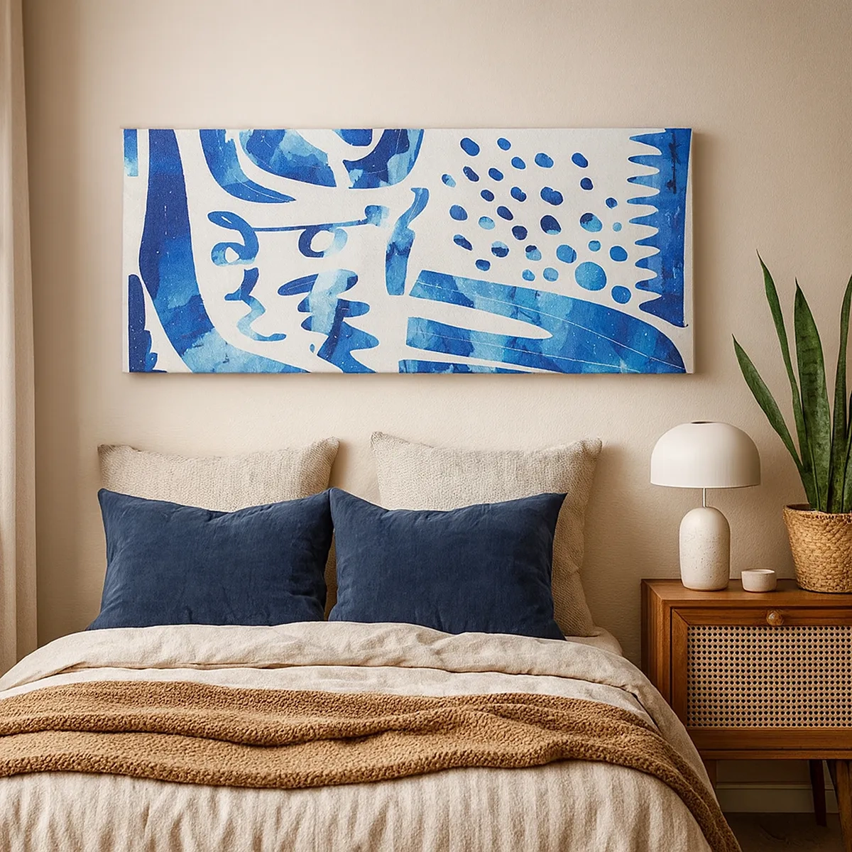 Tablou pe pânză - Înapoi la rădăcini - 30x30 cm