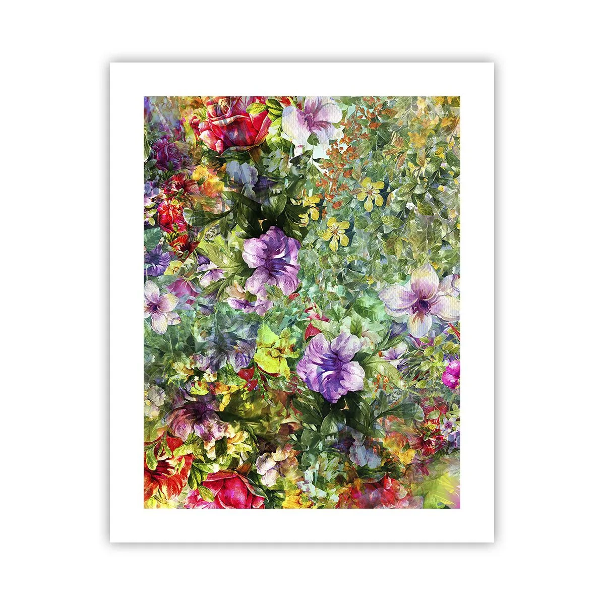 Poster - Să ne pierdem în flori - 40x50 cm