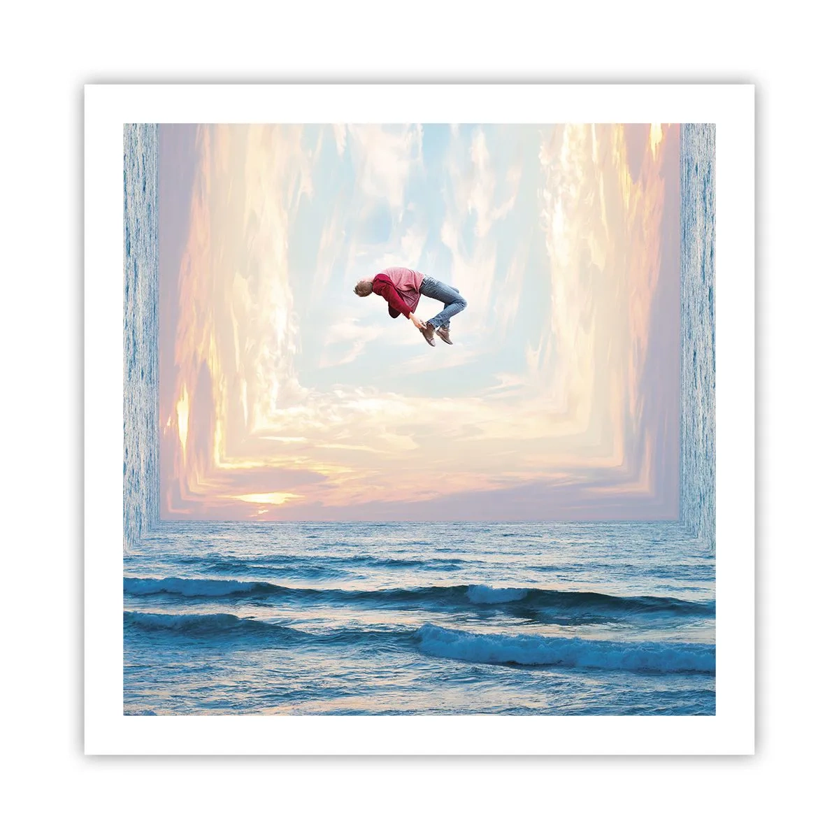 Poster - Spre o altă dimensiune - 60x60 cm