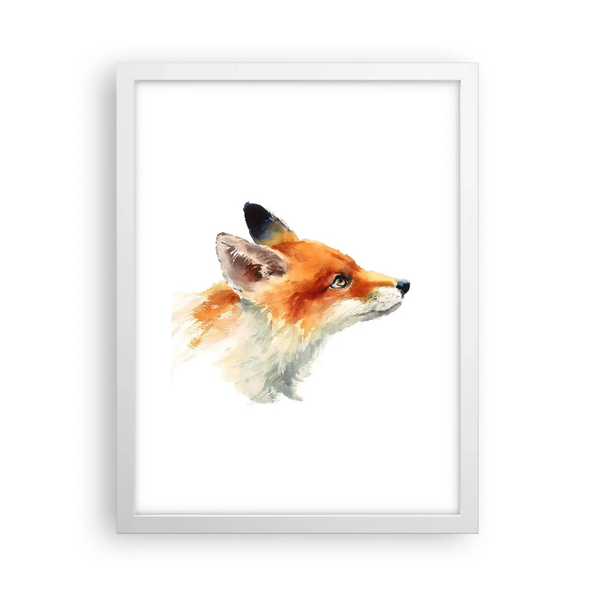 Poster în ramă albă - Nu poți fi niciodată prea atent - 30x40 cm