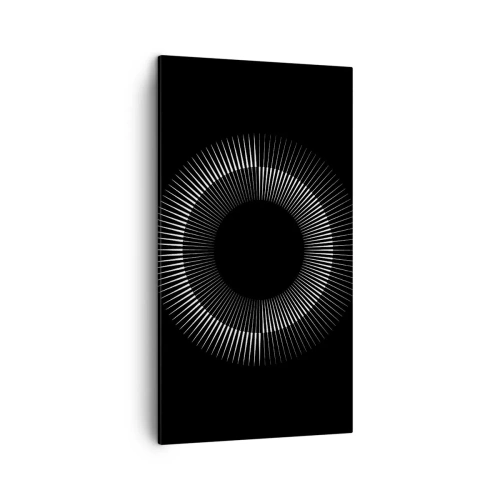 Tablou pe pânză - Soarele Negru - 45x80 cm