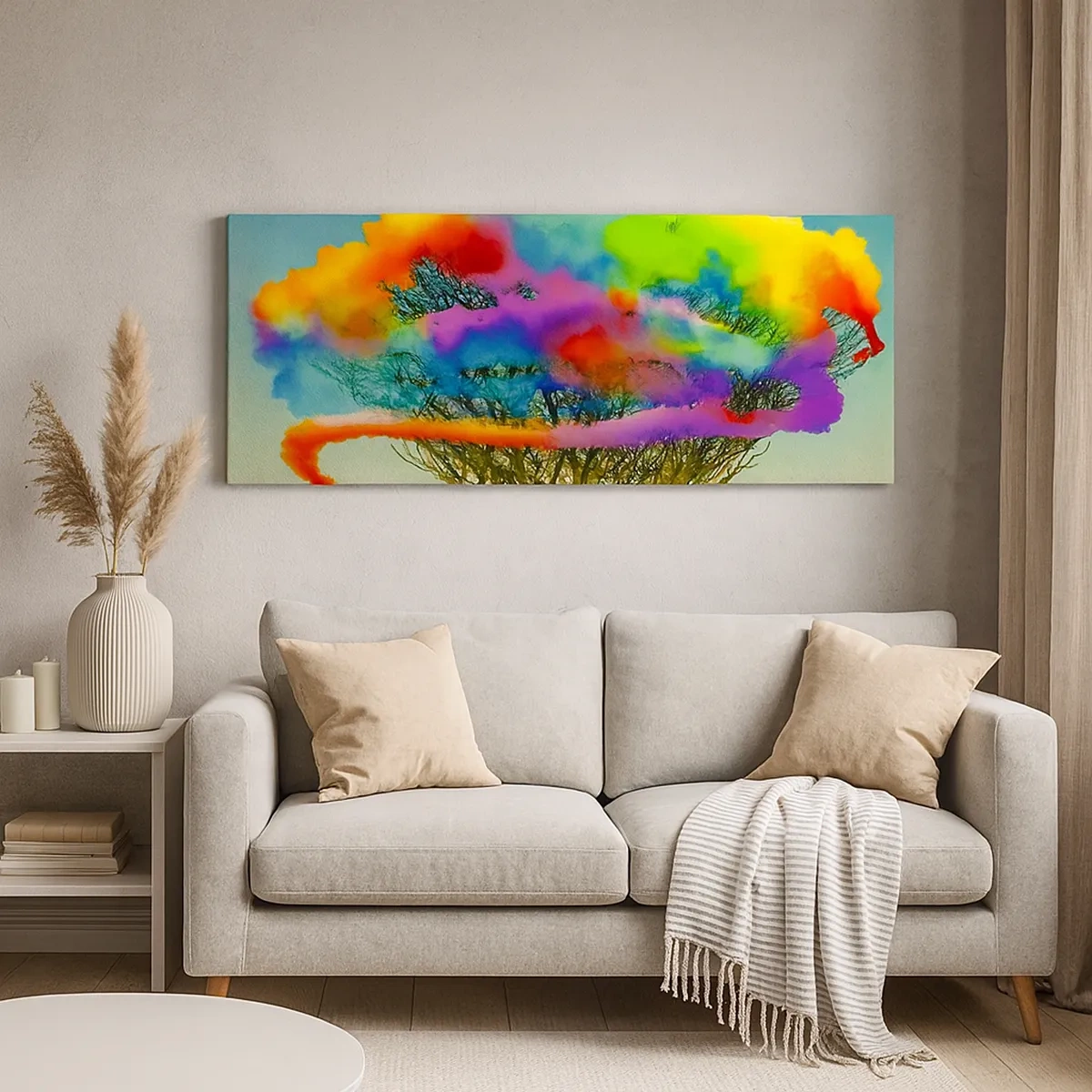 Tablou pe pânză - Aducând această lume la viață - 30x30 cm