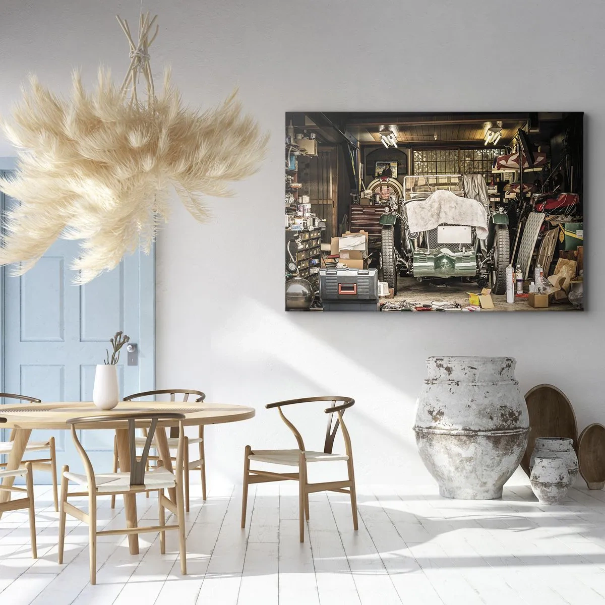 Tablou pe pânză - Înapoi în trecut - 100x70 cm