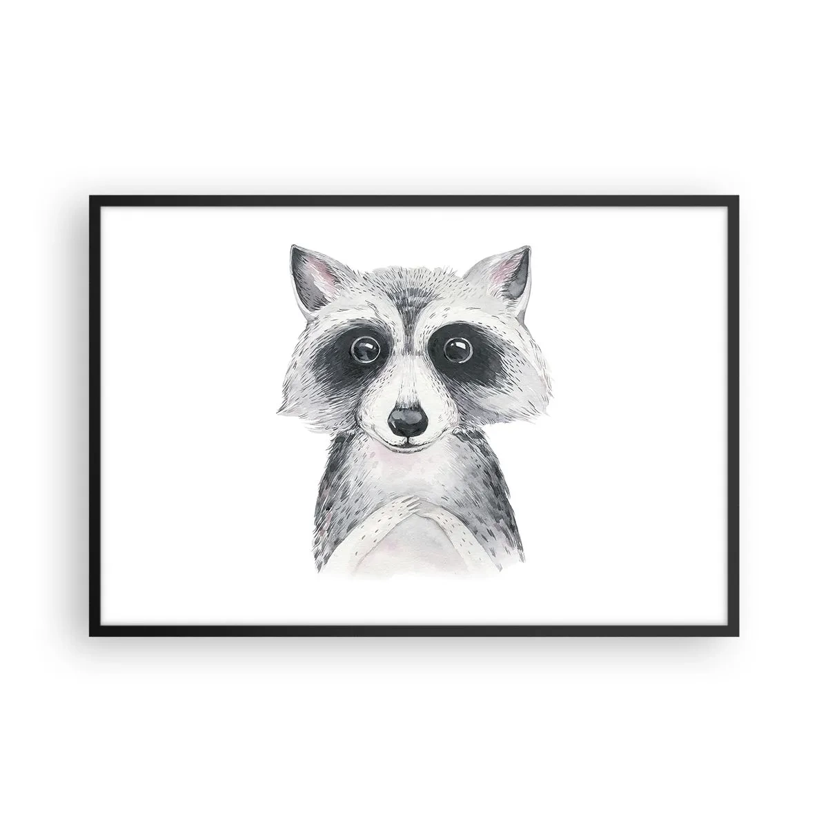 Poster în ramă neagră - Un moment pentru emoții - 91x61 cm