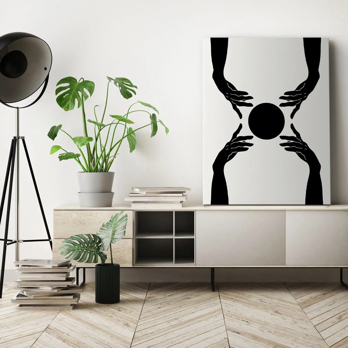 Tablou pe pânză - Semnul secret - 50x70 cm