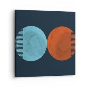 Tablou pe pânză - Doar geometrie? - 30x30 cm