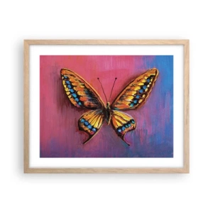 Poster în ramă de stejar deschis - O bijuterie a naturii - 50x40 cm