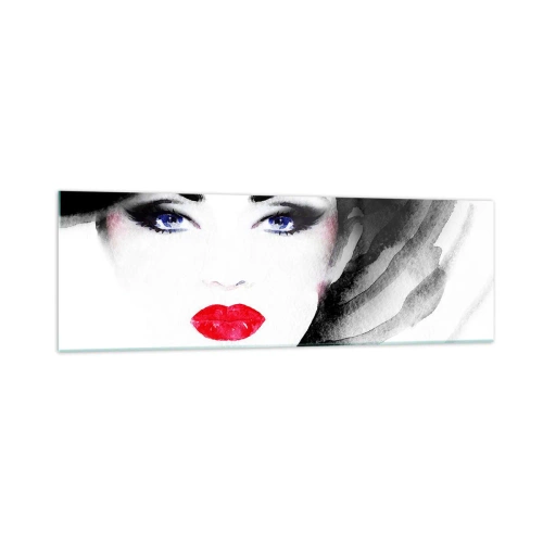 Tablou pe sticlă - Respinge și cheamă - 160x50 cm