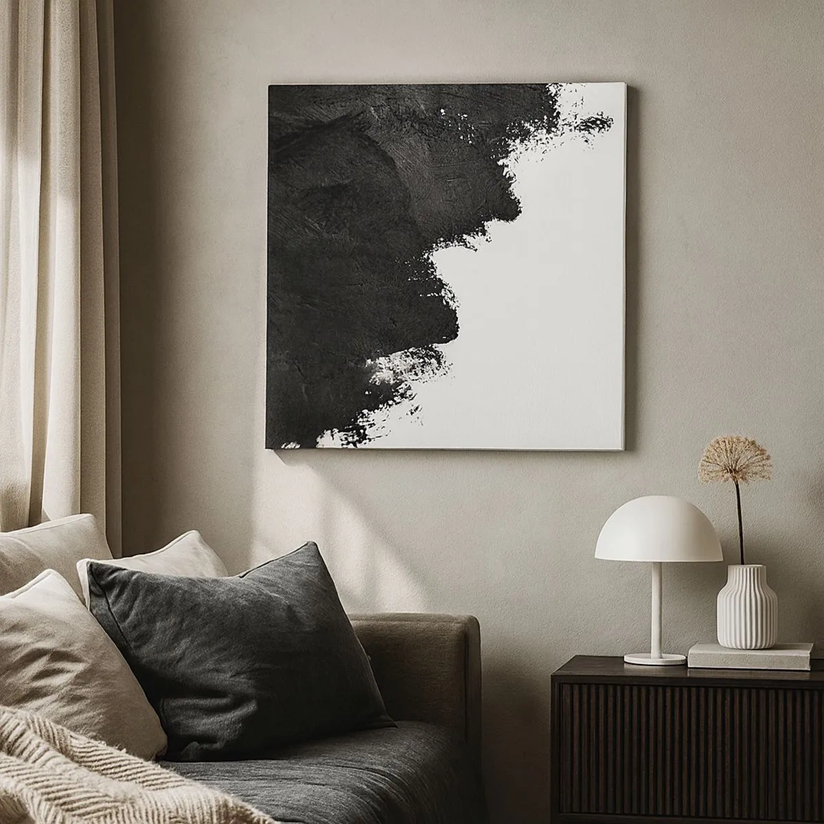 Tablou pe pânză - Elemente: pământ - 30x30 cm