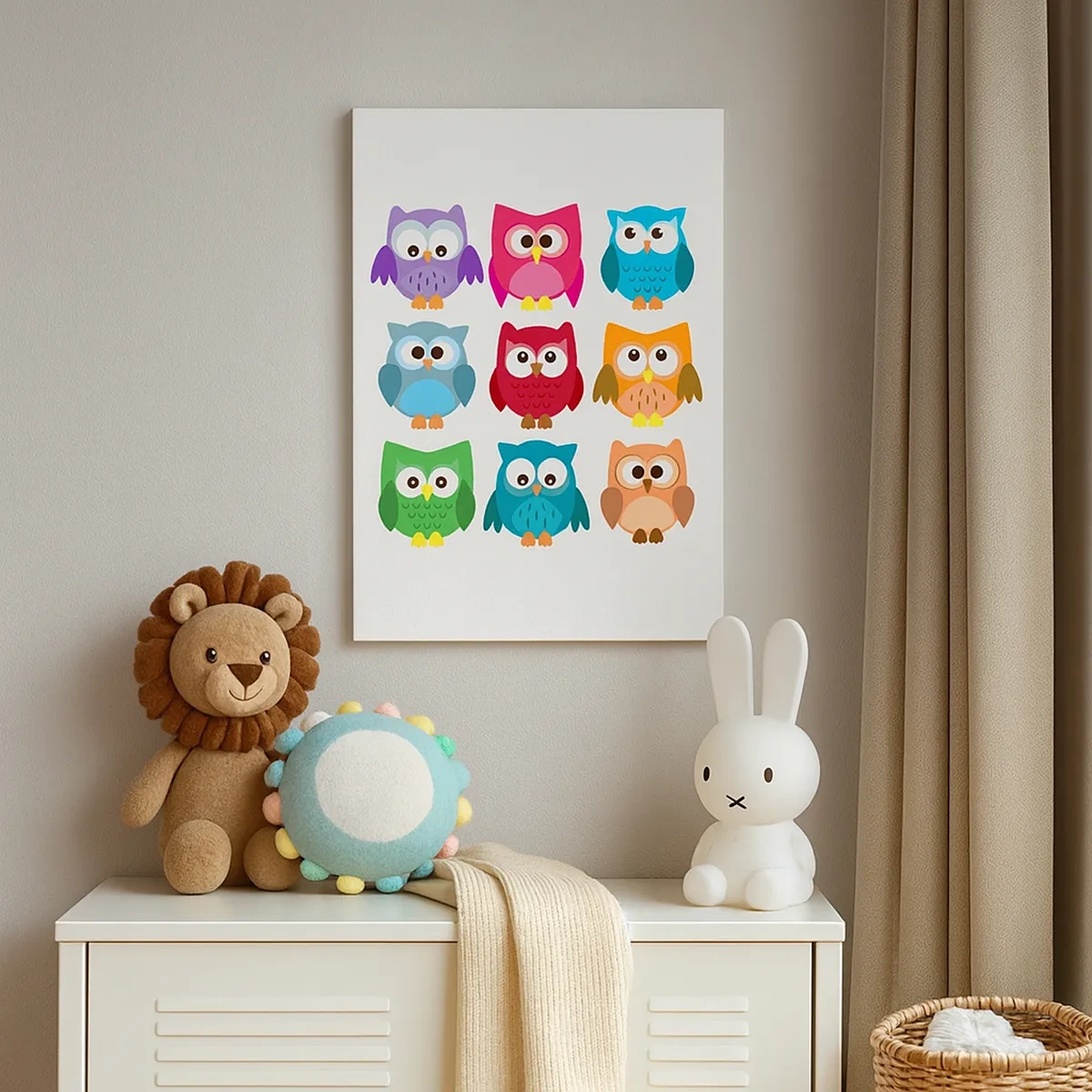 Tablou pe pânză - Diferențele pot fi amuzante - 50x70 cm