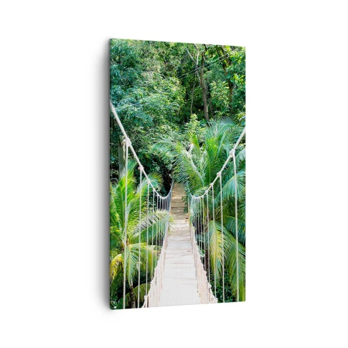 Tablou pe pânză - Welcome to the jungle! - 45x80 cm