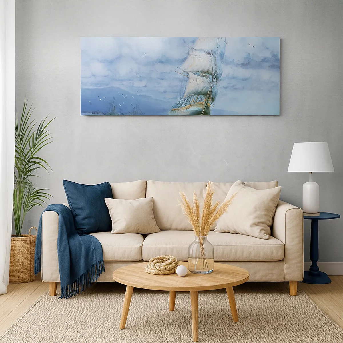 Tablou pe pânză - Vânturi bune - 30x30 cm