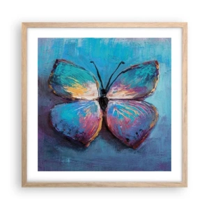 Poster în ramă de stejar deschis - În plină glorie - 50x50 cm