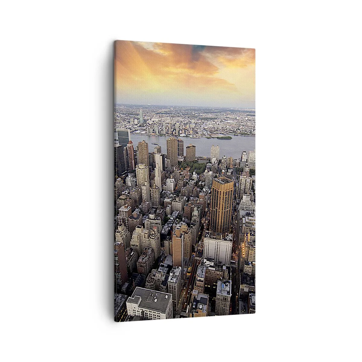 Tablou pe pânză - Inima care bate în timpul nostru - 45x80 cm