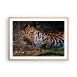 Poster în ramă de stejar deschis - Să ai încredere în mine - 70x50 cm