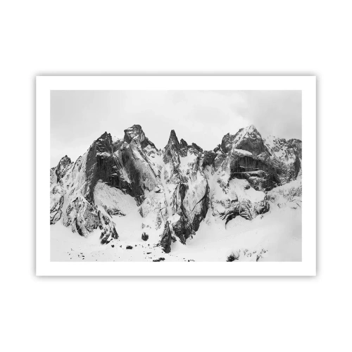 Poster - Amenințarea crestei de granit - 70x50 cm