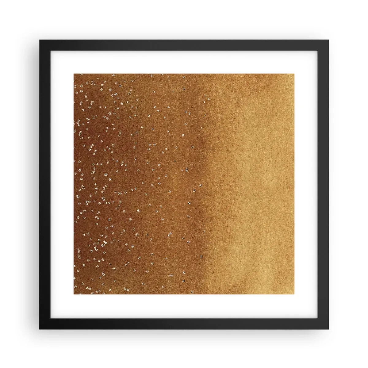 Poster în ramă neagră - Nașterea luminii - 40x40 cm