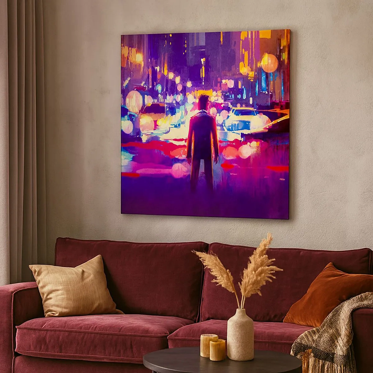 Tablou pe pânză - Scufundat în lumină - 30x30 cm