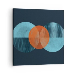 Tablou pe pânză - Compoziție simetrică - 60x60 cm